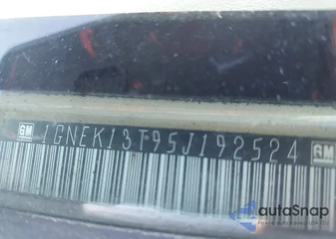 2005 Chevrolet Tahoe Ls from USA, damaged, VIN 1GNEK13T95J192524